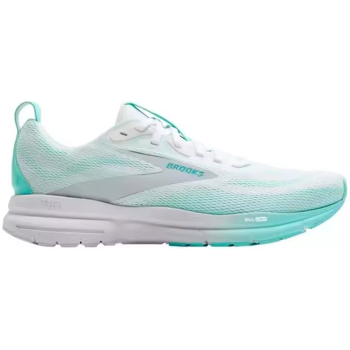 Zapatillas Brooks Trace 4 para mujer en color blanco - 1