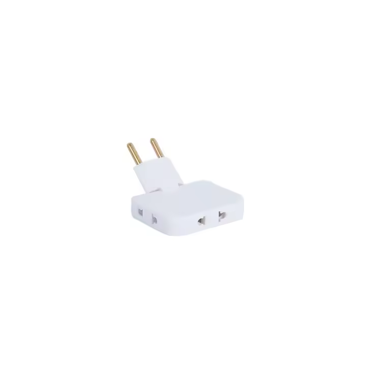 Pack 4/2/1 Ladrones Enchufe Multiple Plano 3 Tomas | Sello CE 250V Toma Tierra 16A - 1
