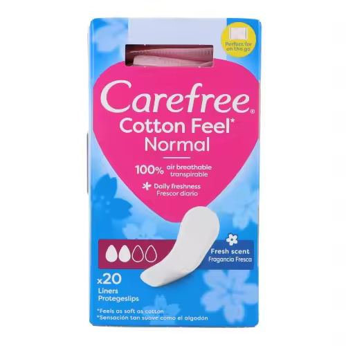 Carefree Protegeslip Cotton Feel Normal 20 Unds - 1