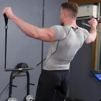 Anclaje De Entrainamiento De Pecho Y Espalda Con Cuerda De Nylon Premium Para Biceps Y Triceps Extensión De Músculos De Gimnasio Unisex - details 4