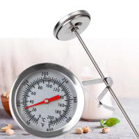 Termómetro De Cocina Probe Medidor De Temperatura Para Alimentos Carne Leche Café Acero Inoxidable 0-200℃ Herramientas De Cocina - details 0