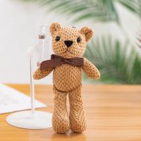 Muñeco De Llavero Oso De Naranja Super Bonito 16cm Peluche Suave Juguete Creativo Regalo De Cumpleaños Para Mujeres Material De Algodón - details 12