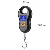 Básico digital de Mano para Maletas con Pantalla LCD peso con precisión hasta 50kg Medicina en Kg, Gr, Oz y Lbs - details 4