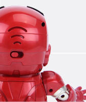 Figura De Acción De Superhéroes LED Danceable Y Cantable Iron Man Hulk Robot Spiderman Batman Toy Para Niños Regalo De Cumpleaños - details 7