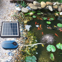 Bomba De Oxígeno Solar Para Acuario 1.5W 3600mAH Aerator De Piscina Y Pesca Plástico Sin Químicos Origen China - details 4