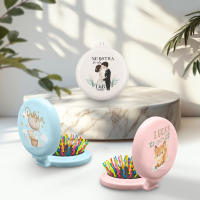 RegaloVip.es - PACK Espejos Peine Multicolor para Regalos de Comuniones, Bautizos y Bodas - Accesorios de Belleza Personalizados y Portátiles para el Bolso, Decoración, Estilo, Belleza, Único y Original. - details 0