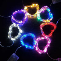 10 Pack Luces Faeir LED Operadas Por Batería Cadena De Luces De Moscas Estrelladas Luna Para DIY Boda Fiesta Dormitorio Patio Navidad - details 3