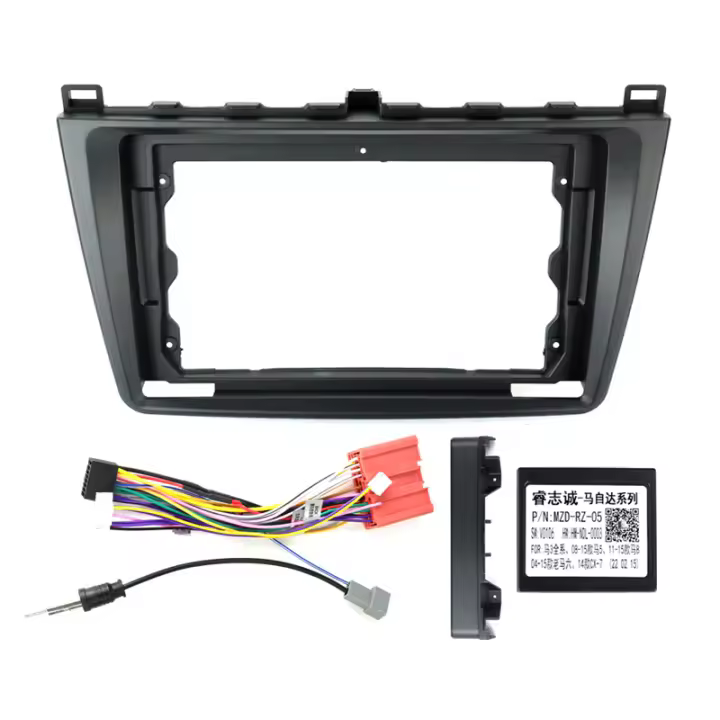 Kit De Fascia Para Radio DoubleDin MEKEDE Para Mazda 6 2008-2012 Panel De Instalación Trimmado Compatible Con DVD - 1