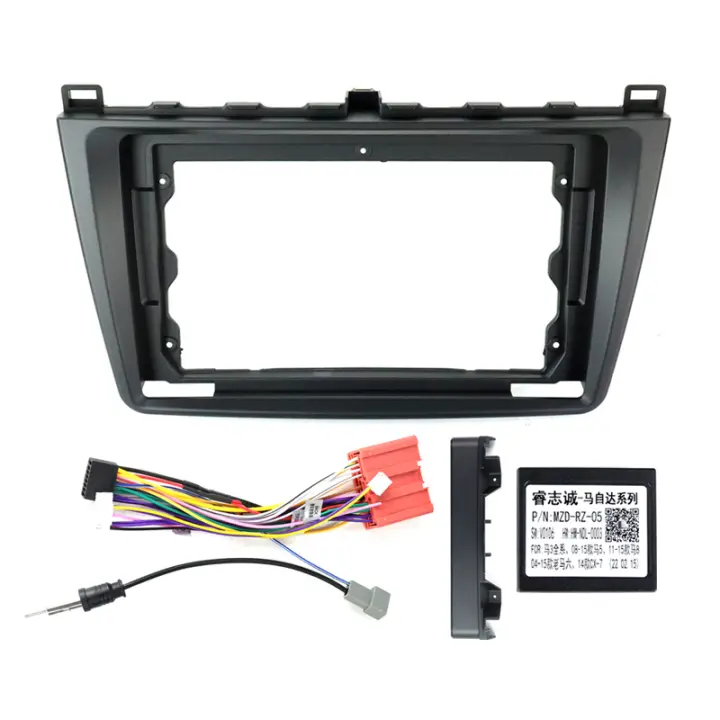 Kit De Fascia Para Radio DoubleDin MEKEDE Para Mazda 6 2008-2012 Panel De Instalación Trimmado Compatible Con DVD - 1
