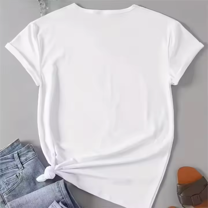 Camiseta De Moda Vintage Kawaii Triste De Hamster Divertida Para Hombres Y Mujeres Verano Casual Oversize Streetwear Polyester - 1
