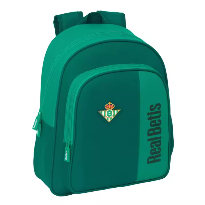 Mochila Infantil Adap.Carro Res Agua Real Betis Balompie 28x34x10 Cm (Safta 612566006) - 1