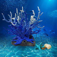 Decoración De Acuario Falsa Coral De Undersea Planta Acuática Simulación Para Tanque De Peces Adorno Micro Familiar - details 2