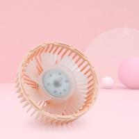 Ventilador USB de 3 velocidades para Coche, con ventilación para vehículos Sedán y SUV, con Luz Pink LED. - details 1