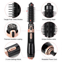Secador De Pelo Con Cabezal Intercambiable Y Ionización Negativa Multi Función ROFAELEC Herramienta De Estilo Para El Cabello - details 5