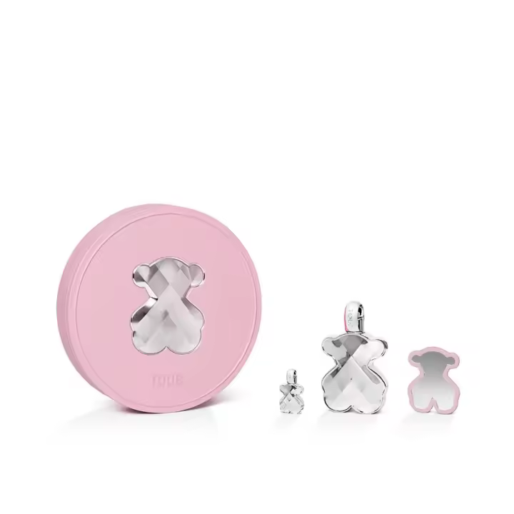 TOUS - Set Love Me Silver EDP 90ml + Mini 4.5 + Espejo - 1