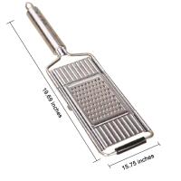 Rallador Manual De Acero Inoxidable Portátil Para Verduras Herramienta De Cocina Multifuncional Fácil De Limpieza Eco-amigable - details 3