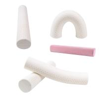 Almohada De Látex Natural Thai Para Dormir De Lado 86-90% Relajante Cilindro Para Mujeres Embarazadas Adultos Y Niños Cama Suave Y Confortable - details 11