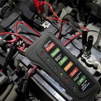 Prueba De Batería Digital 12V Con 6 Luces LED Mini Herramienta Diagnóstica Para Autobús Y Auto Prueba De Batería Y Generador - details 3