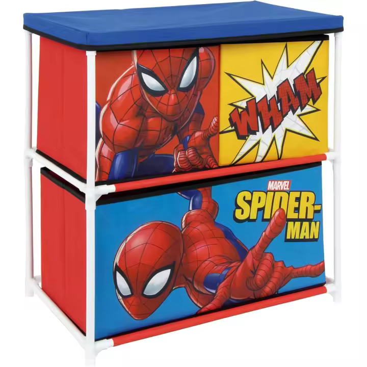 Arditex Estantería almacenaje 3 cajones Spiderman 53 x 30 x 60 cm Mobiliario Infantil - 1