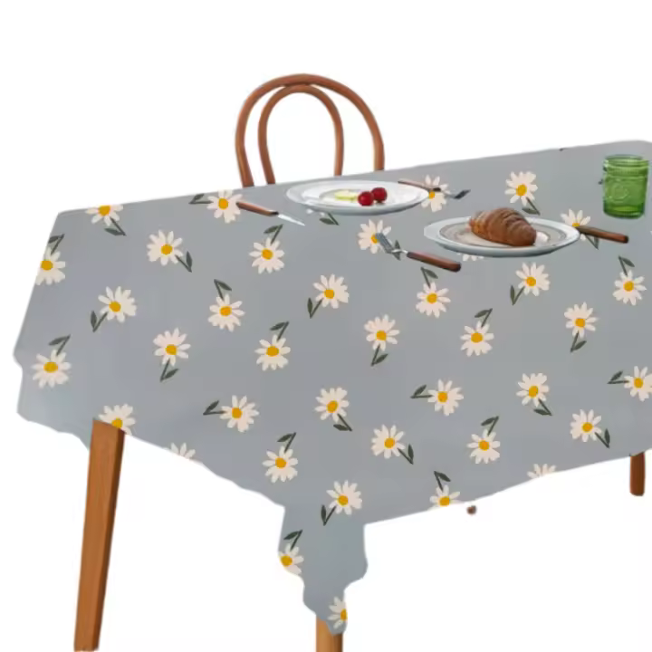LILI HOME Mantel PVC Antimanchas – Modelo Florista. Ancho Fijo: 140 cm, ideal para la mayoría de mesas estándar. Hule resistente, con diseño antimanchas y fácil de limpiar. Protege la superficie de líquidos y suciedad. - 1