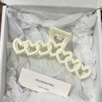Pinza De Pelo Grande De Acrílico Con Gran Volumen Y Múltiples Agarraderas Diseño Sencillo Y Avanzado Para Mujer - details 5