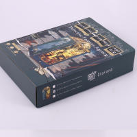 Nueva Caja De Manualidades DIY Librería 3D De Madera Miniatura Kit De Construcción Creativo Para Decoración Del Hogar Regalos De Halloween Y Navidad Para Adultos - details 7