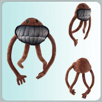 Figura De Anime Divertida 34cm Peluche WYST Muñeco De Peluche De Peluche Corto Relleno De Algodón PP Para Niños Regalo De Cumpleaños - details 0