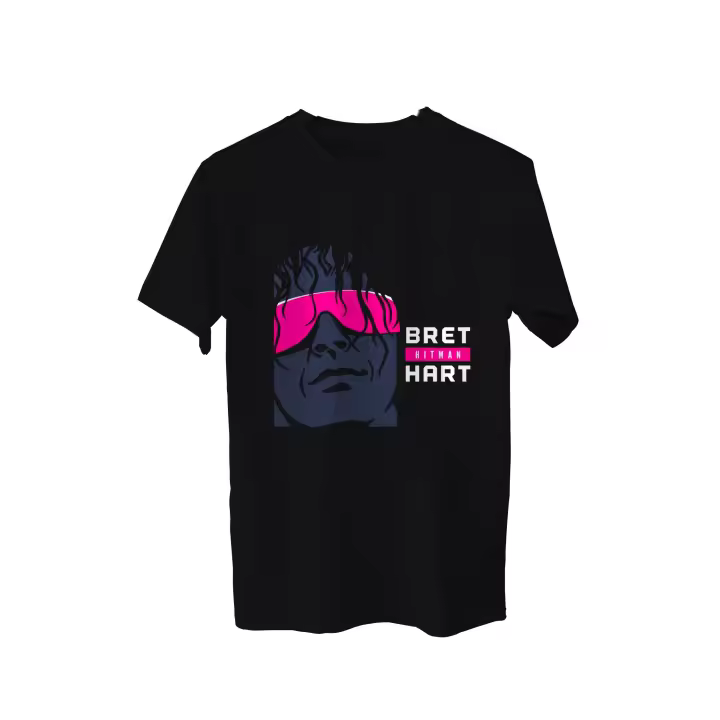 Camiseta Lucha Libre. Pressing Catch. Bret Hitman. Hart Foundation. WWE. WWF. New World Order. nWo. Varios colores. Todas las tallas. - 1