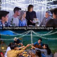 Luces De Cadena De Navidad 500/1000LED Impermeables Con Control Remoto Para Árbol Calle Bodas Y Fiestas Decoración De Pared Y Jardín - details 12