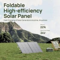 Panel Solar Plegable DaranEner SP100 100W, Soporte Ajustable, Resistente al Agua IP54, Eficiencia de Conversión de Hasta el 22%, Ideal para Camping Fuera de la Red y Cortes de Energía Inesperados - details 3