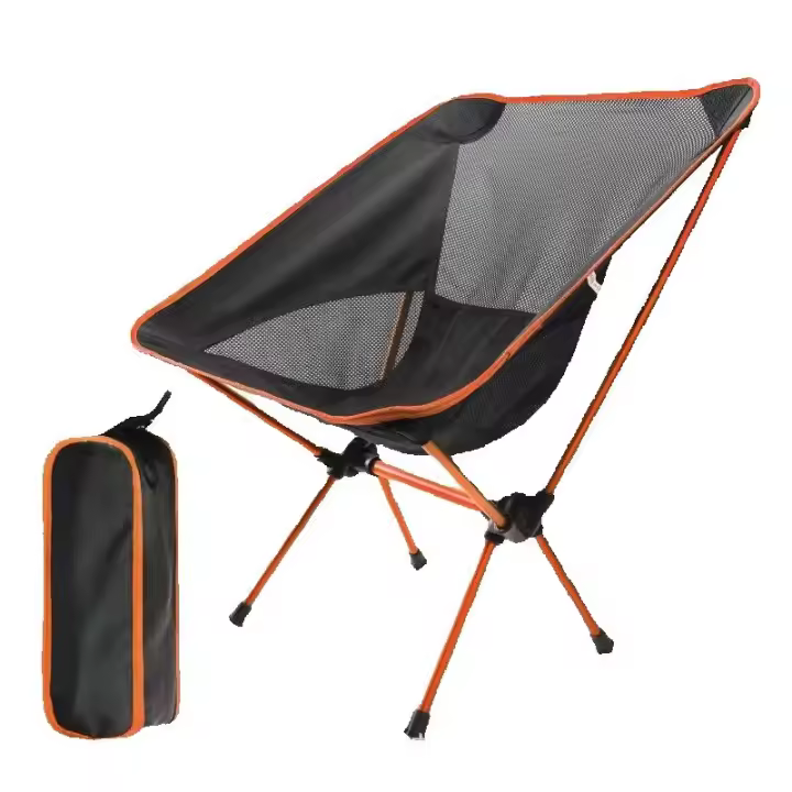 Ultraleichter Campingstuhl Anglerstuhl Klappstuhl Kompakter Tragbar Stuhl Mit Tr - 1