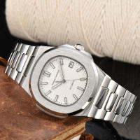 Reloj Automático Para Hombre Dwayne Campbell Clásico Acero Inoxidable Impermeable Cristal De Zafiro Luminoso Regalo Mejor Para Hombres - details 24