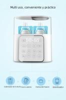 Calentador De Botella Para Bebé Multifuncional Con Control Preciso De Temperatura También Sirve Como Calentador Y Estéril De Alimentos Accesorios Para Lactancia - details 1