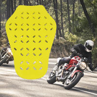 Protector De Espalda Para Motocicleta Inserto De Armadura EVA Duradero Para Adultos Hombres Mujeres Unisex Color Amarillo - details 0