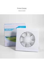 Ventilador De Extractor Eléctrico Para Baño Y Cocina Potente Y Silencioso 4"6"8" Instalación En Línea De Tubería Ventilación Doméstica - details 9