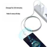 Cable De Datos 2 En 1 3A Micro USB Y Tipo C Adaptador Rápido Para Xiaomi Samsung OPPO Teléfono Móvil Material TPE/TPU - details 5