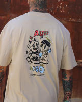 XIVNeoclassic Co. Camiseta Hombre Oversize Beige XIVNeoclassic ALTER&EGO AGED Tejido de Calidad - details 1
