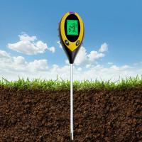 Medidor De pH Profesional De Tierra 4 En 1 Con LCD Para Jardín Y Cuidado De Plantas Medidor De Humedad Y Temperatura Intensidad De Luz Solar - details 0