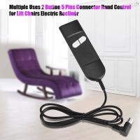 Sillón de relajación eléctrico con control remoto de 2 botones, sillón reclinable con control remoto manual para sillón eléctrico, mesa de masaje - details 0