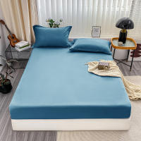 Sábana Simple Y Generosa De Estudiante Para Dormitorio En Color Sólido 100% Poliéster Uso Doméstico Estilo Nuevo - details 0