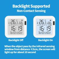 Sensor Inteligente De Temperatura Y Humedad Tuya WiFi Con Luz Trasera Compatible Con Alexa Google Assistant Para El Hogar Inteligente SmartLife - details 5