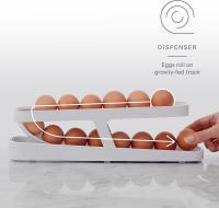 Programa para refrigerador, contenedor de almacenamiento de 2 niveles (Blanco) - details 0