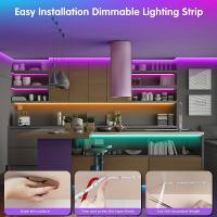 Tiras LED Flexibles 40M/131Ft Con Control Remoto APP Y USB 5V Luz RGB Para Fiestas Y Hogar Sync Con Música 44 Teclas Luces Diódicas - details 3