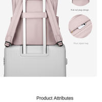 Mochila Elegante GOLF Para Mujer En Nylon Aesthetic Impermeable Antigolpe Con Compartment Para Portátil 15.6 Pulgadas Anti-Robo Para Viajes Y Uso Diario - details 20