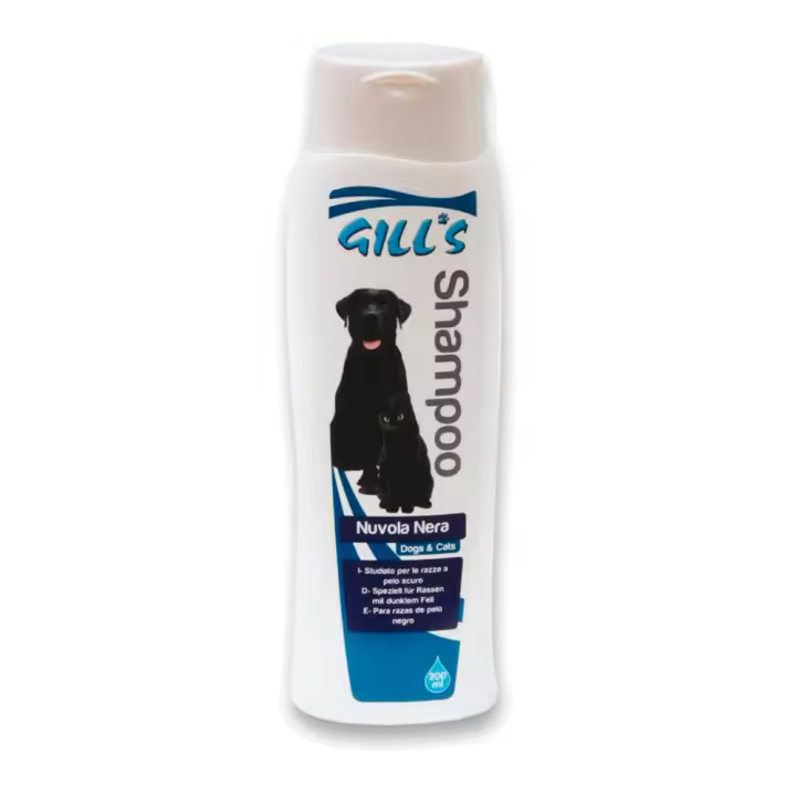 CHAMPU PARA MASCOTAS GILL'S PELO NEGRO 200ml - 1