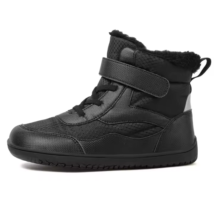Botas De Invierno Para Niños Y Niñas Con Lining De Peluche Impermeables Y Amortiguadoras Para Actividades Al Aire Libre Unisex - 1
