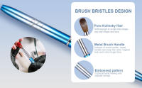 Cepillo De Uñas KEMEISI 100% Puro Kolinsky Con Mango Fuerte Forma Ovalada Herramientas Profesionales Para Diseño De Uñas Y Manicura - details 10