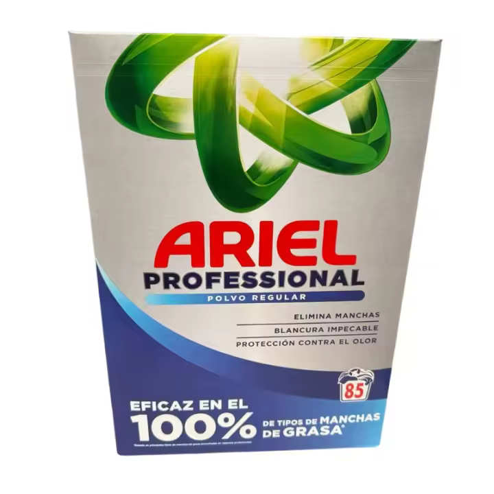 Ariel Professional Detergente en Polvo para Lavadoras 85 Lavados - 1