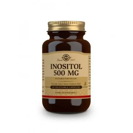Solgar Inositol 500mg 50 Capsulas Vegetales Solgar - 1