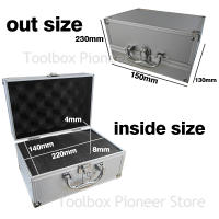 Caja De Herramientas De Aluminio Resistente Organizador Portátil Para Garage Y Herramientas Espacio Grande Para Coche Y Casa - details 7